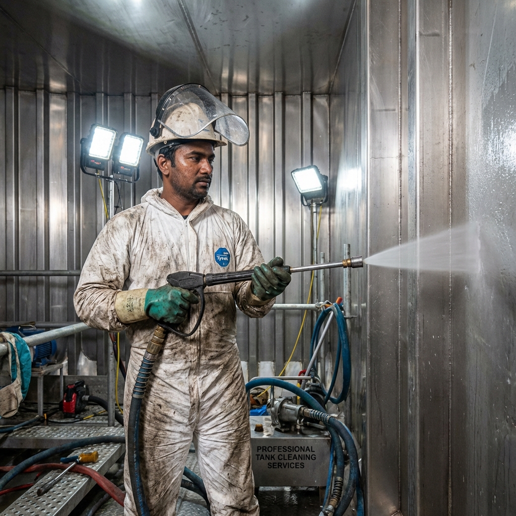 Hydro Blasting and Painting